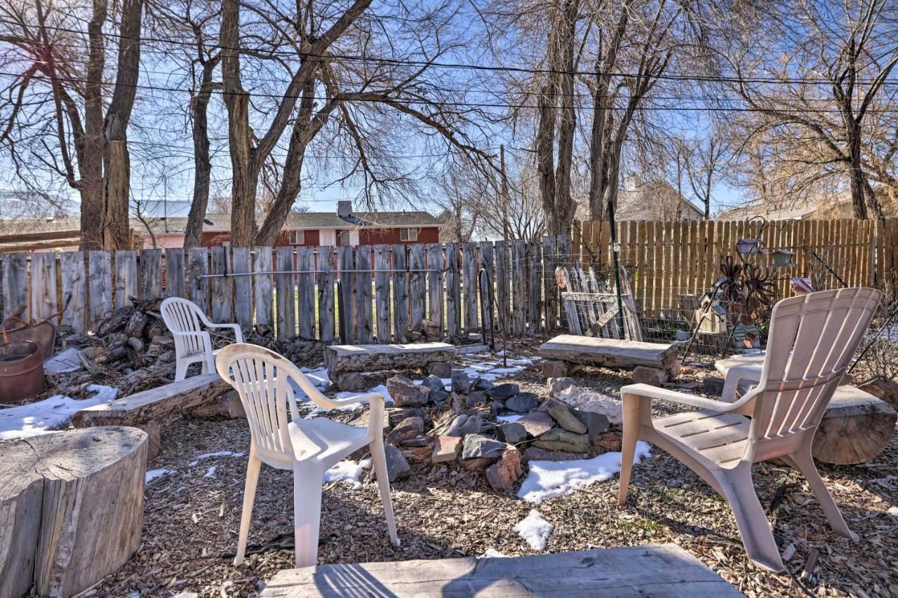 Cozy And Vintage Cedar City Apartment With Fire Pit! Esterno foto